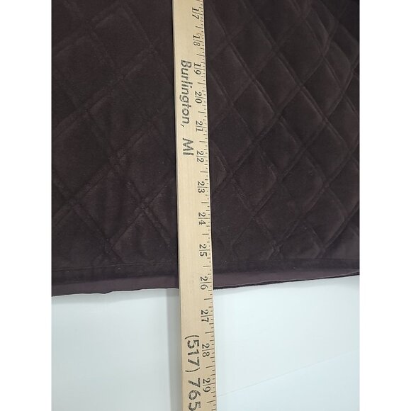 Lauren Ralph Lauren Jacket Women's Size Small Equestrian Soft Quilted Suede - Picture 9 of 9